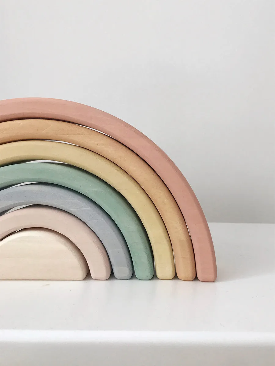Handmade Rainbow Stacker - Pastel Odin Parker