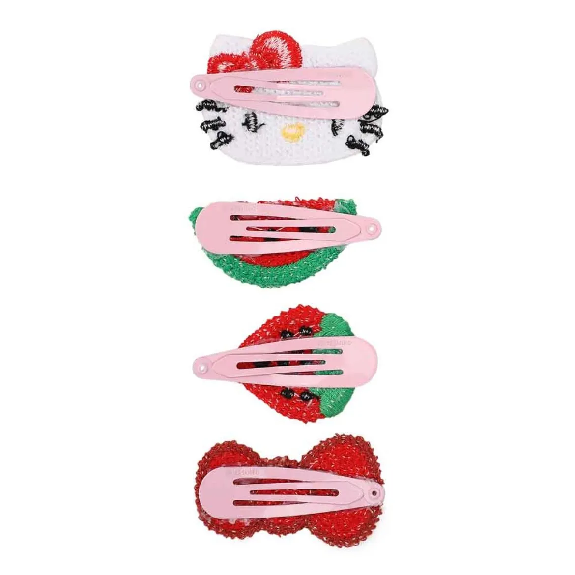 Hello Kitty 4-pc Crochet Hair Clip Set SANRIO