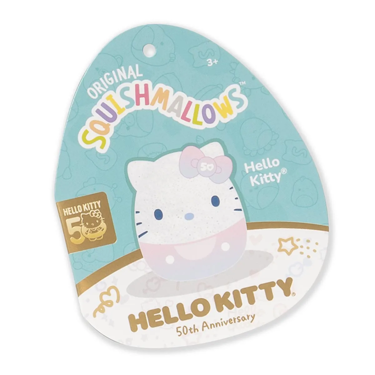 Hello Kitty 50th Anniversary 12" Sparkle Gradient Squishmallows SANRIO