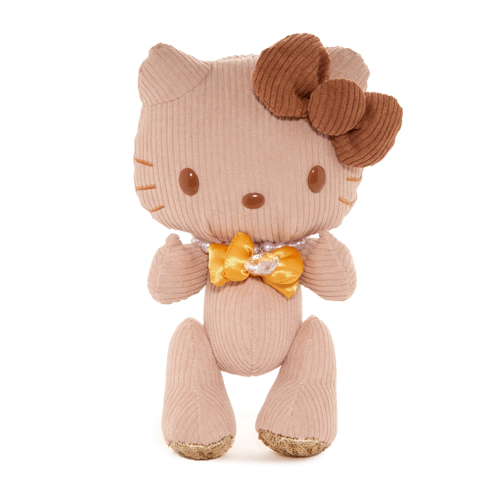 Hello Kitty 7" Jewel Plush (Brown) SANRIO