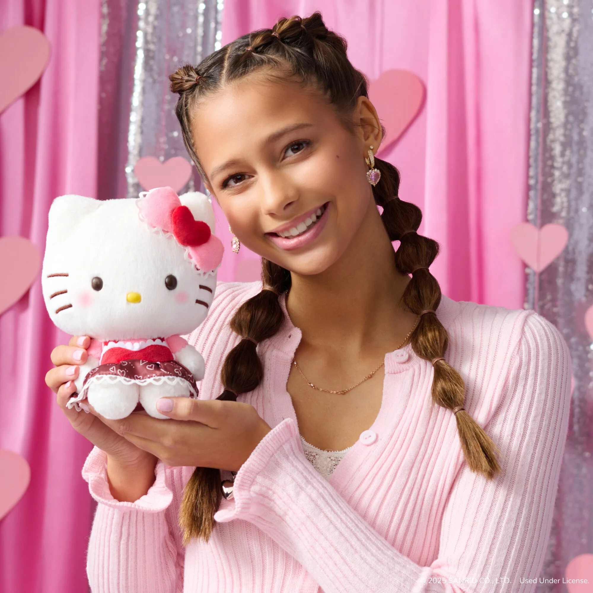 Hello Kitty 8" Ultra-Premier Valentines Plush (Limited Edition) SANRIO