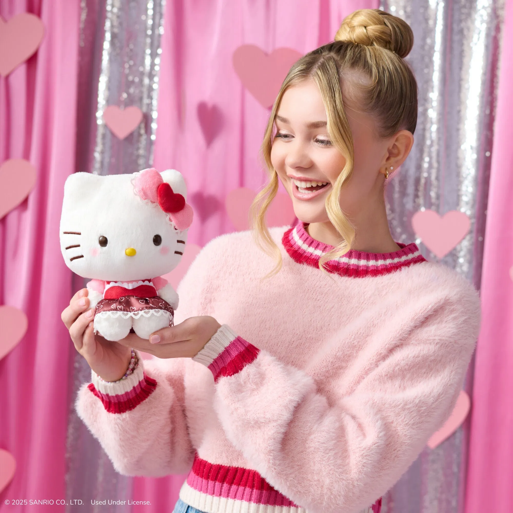 Hello Kitty 8" Ultra-Premier Valentines Plush (Limited Edition) SANRIO