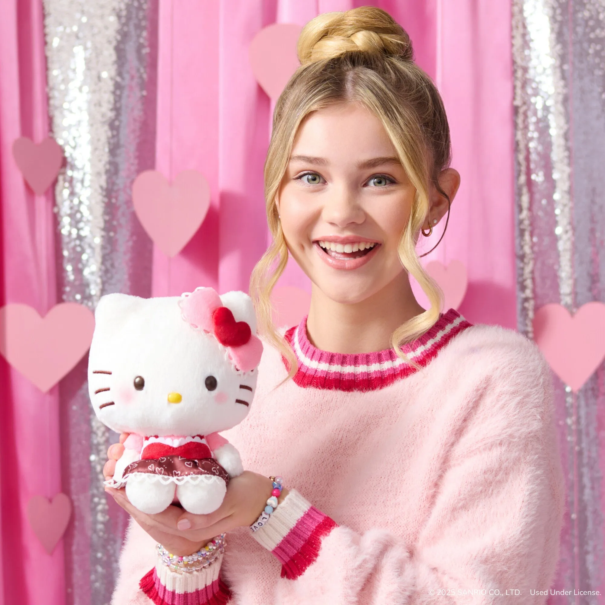 Hello Kitty 8" Ultra-Premier Valentines Plush (Limited Edition) SANRIO