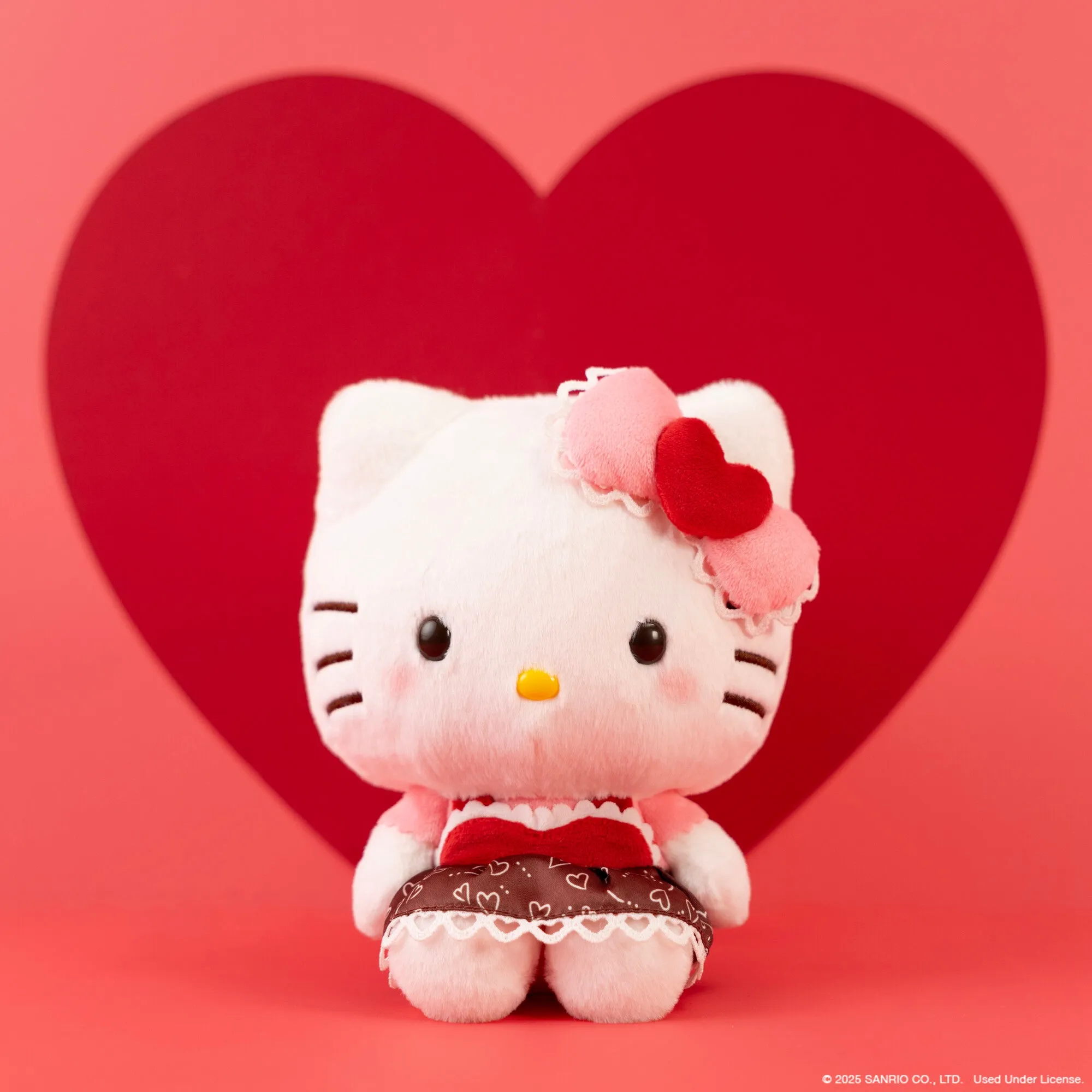 Hello Kitty 8" Ultra-Premier Valentines Plush (Limited Edition) SANRIO