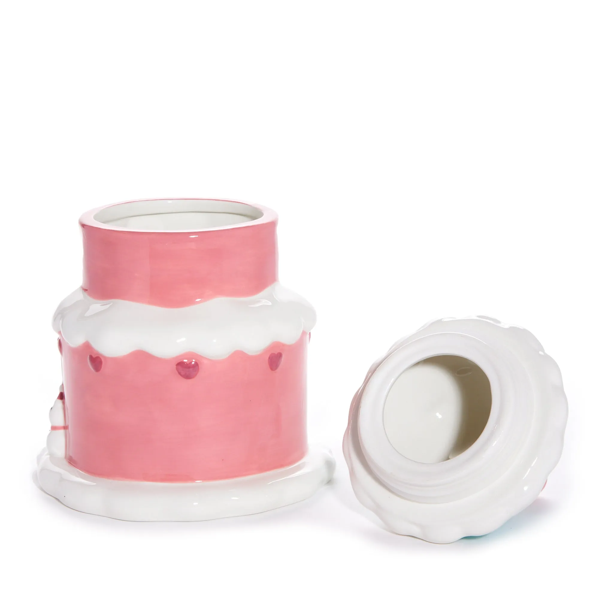 Hello Kitty and Cinnamoroll Ceramic Holiday Cottage Cookie Jar SANRIO