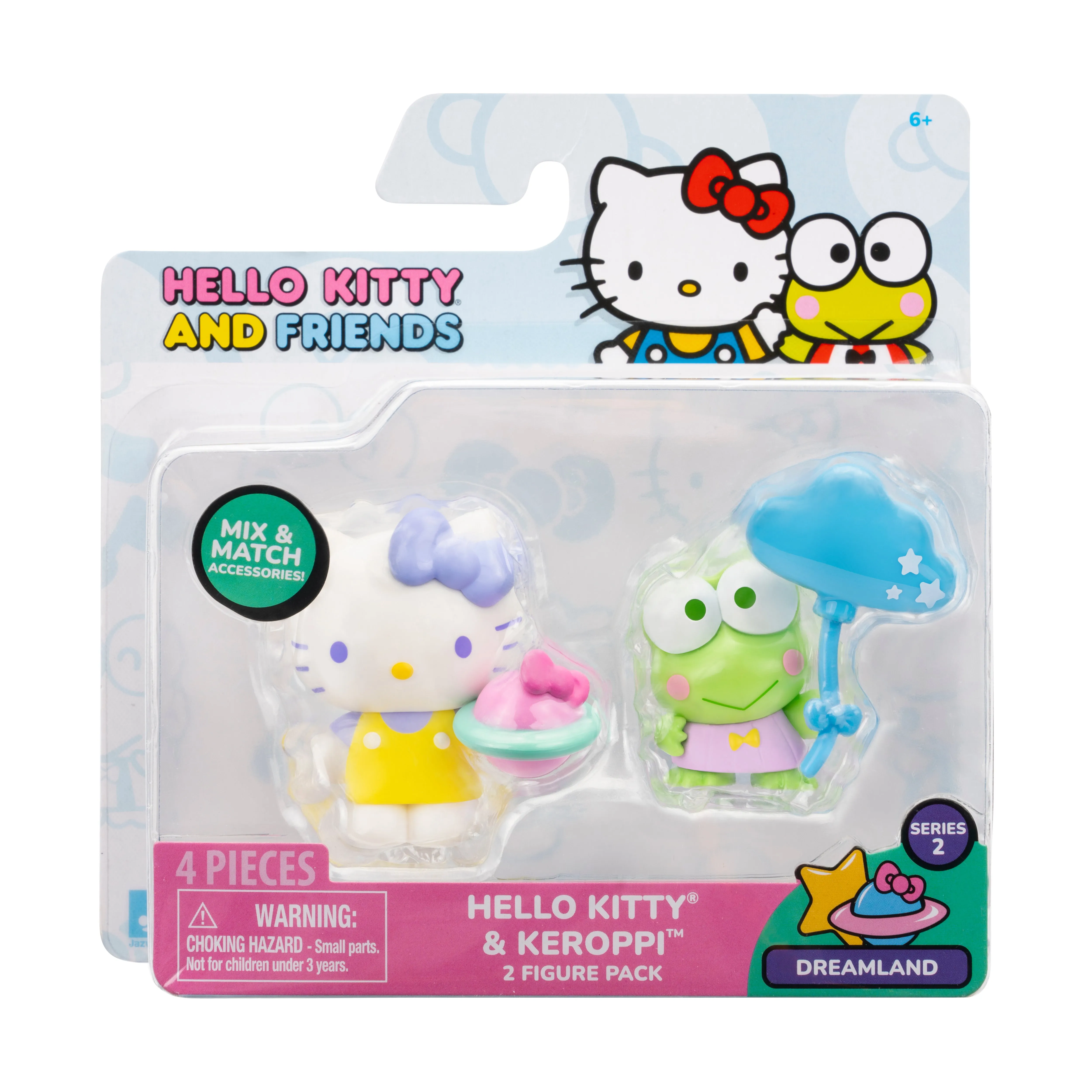 Hello Kitty and Friends 2-pc Figure Pack (Series 2: Dreamland) SANRIO