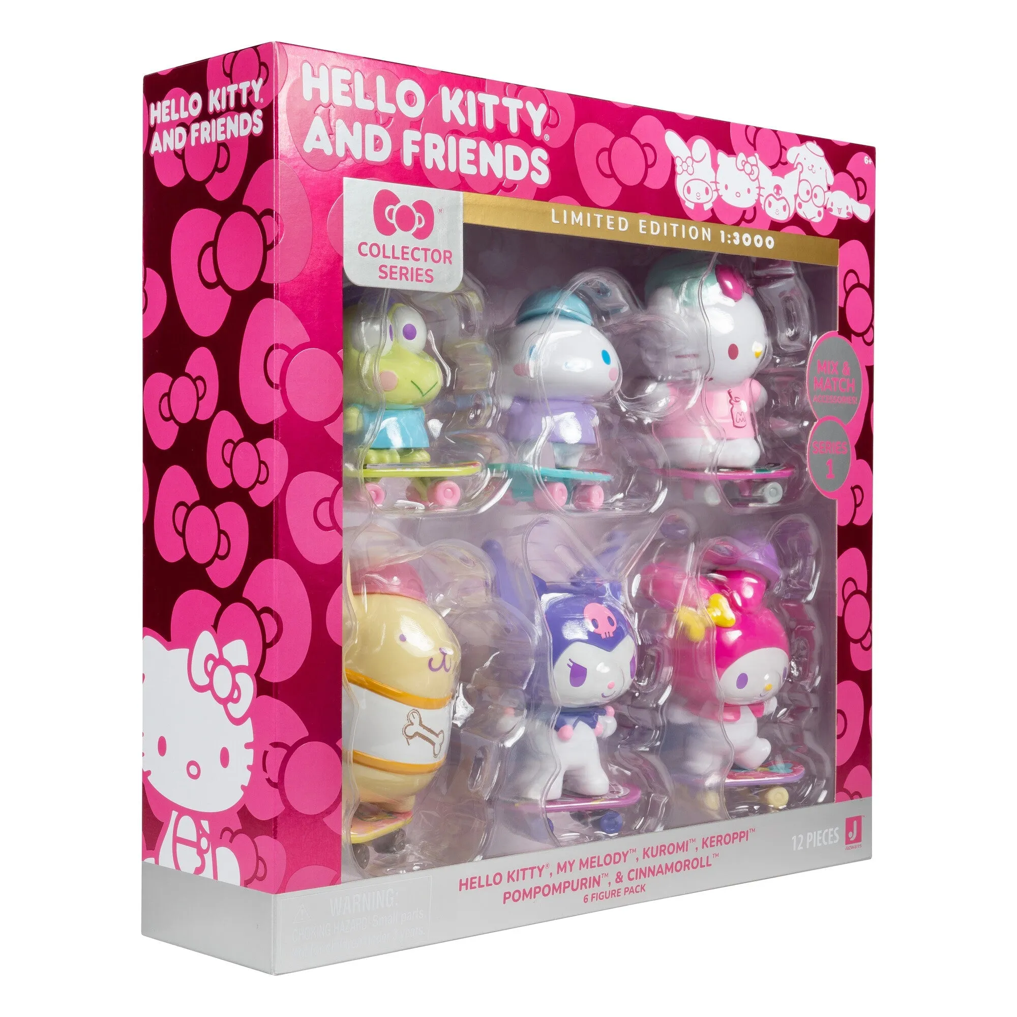 Hello Kitty and Friends 4" Ultra-Premier 6-Pc Figure Set SANRIO