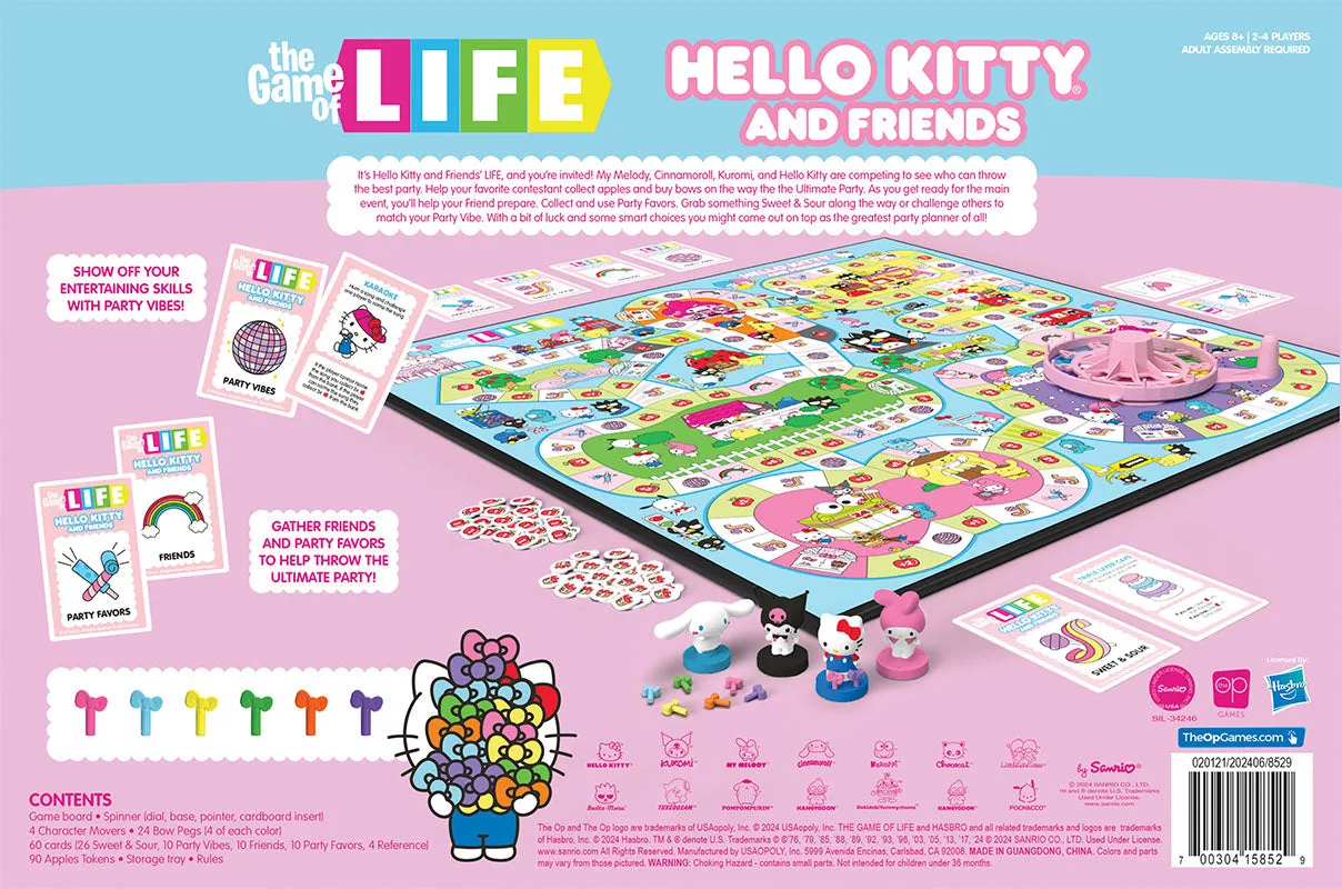 Hello Kitty and Friends Life Board Game SANRIO