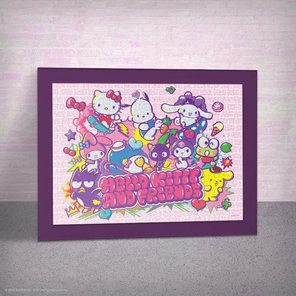 Hello Kitty and Friends Tokyo Skate 1000-Pc Puzzle SANRIO