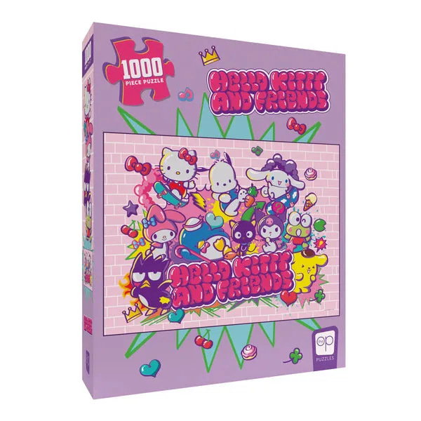 Hello Kitty and Friends Tokyo Skate 1000-Pc Puzzle SANRIO