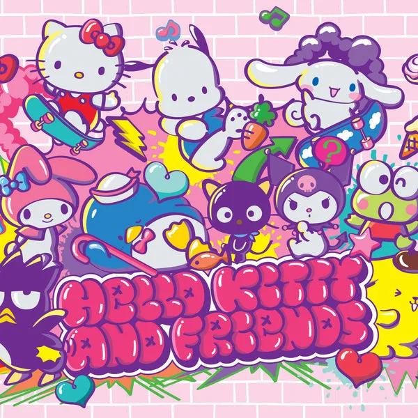 Hello Kitty and Friends Tokyo Skate 1000-Pc Puzzle SANRIO
