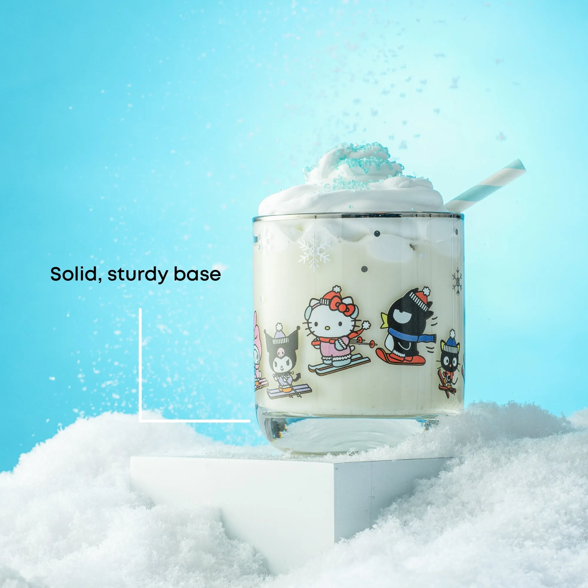 Hello Kitty and Friends Winter Wonderland Short Glasses SANRIO