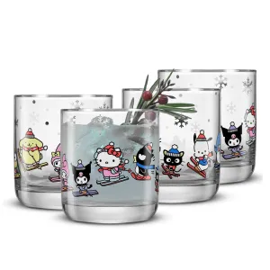 Hello Kitty and Friends Winter Wonderland Short Glasses SANRIO