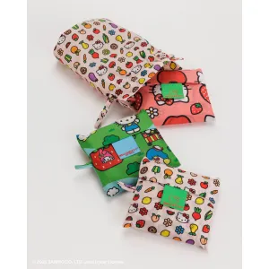 Hello Kitty and Friends x Baggu Standard Bags Set (Apples   Icons   Friends) SANRIO