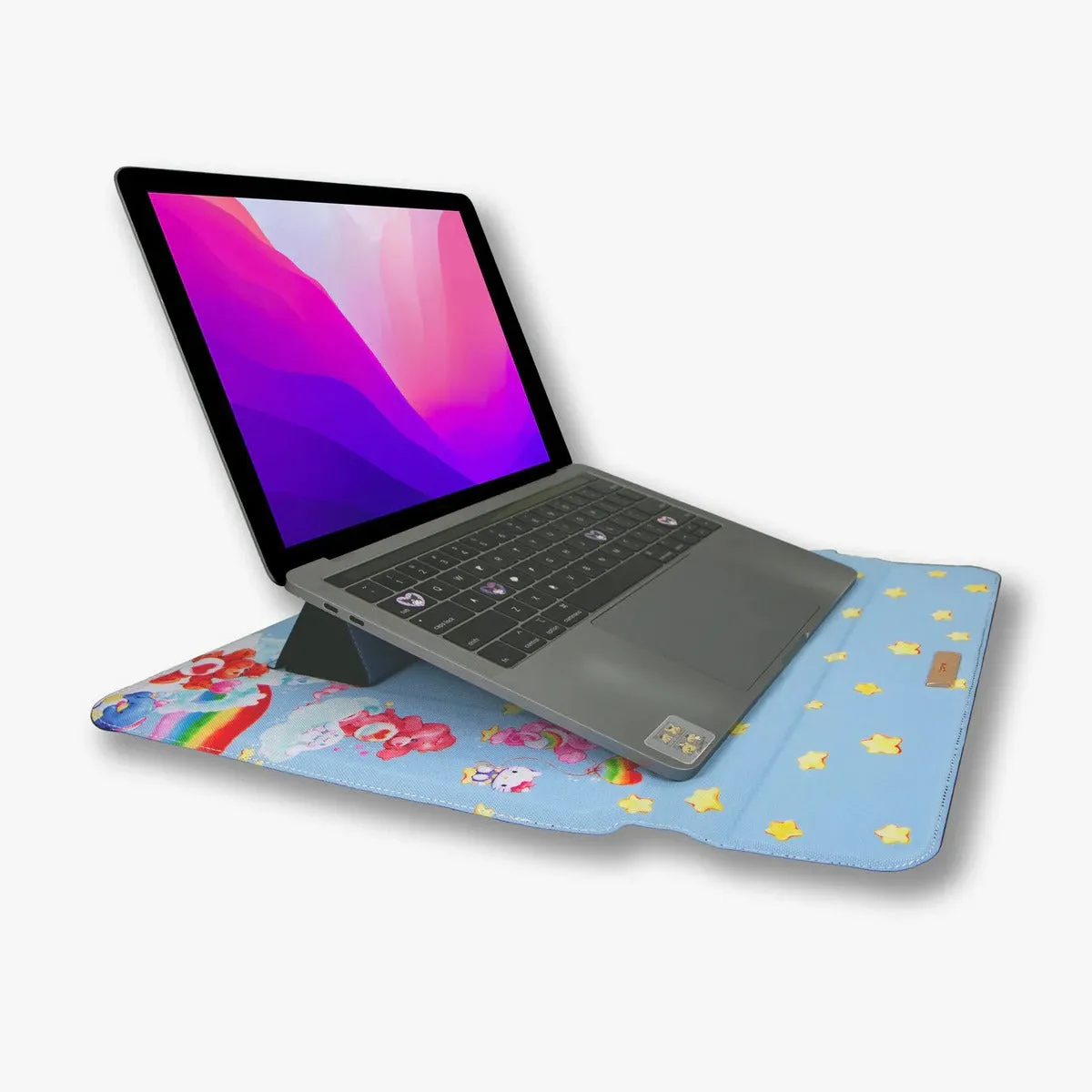 Hello Kitty and Friends x Care Bears 15" Foldable Laptop Sleeve SANRIO
