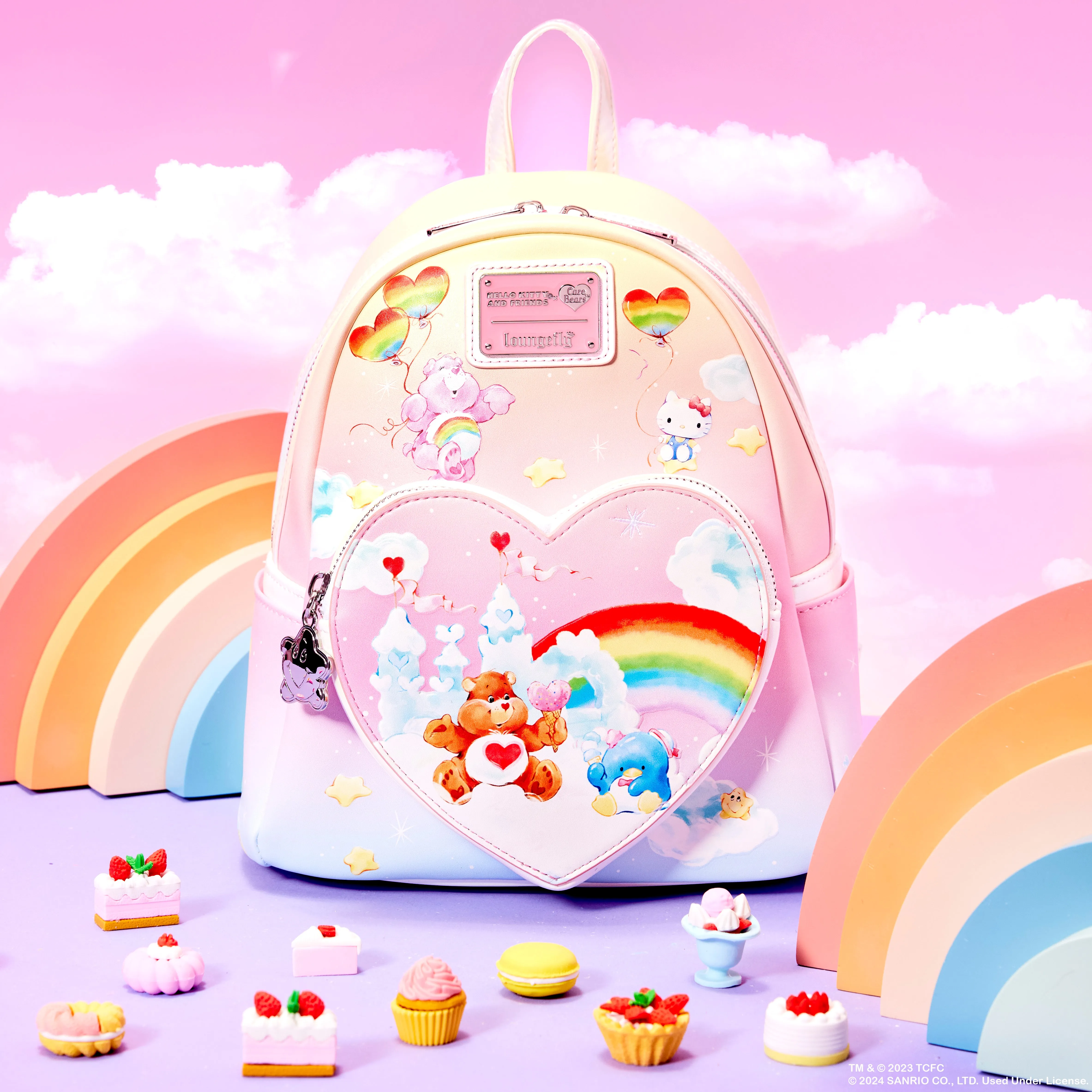 Hello Kitty and Friends x Care Bears Care-A-Lot Mini Backpack SANRIO