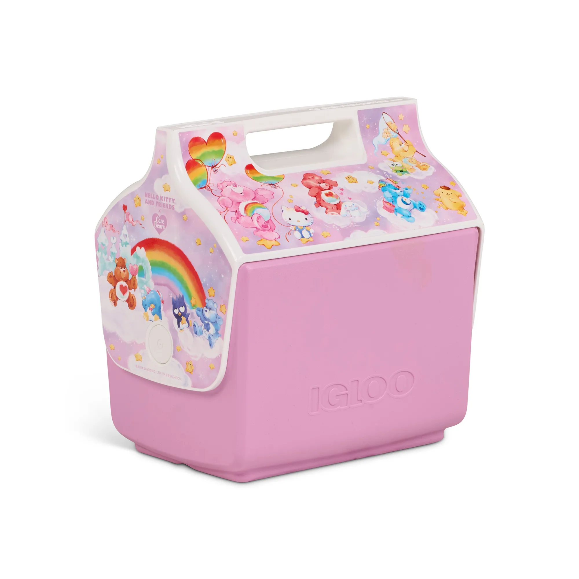 Hello Kitty and Friends x Care Bears Igloo Little Playmate 7 Qt Cooler SANRIO