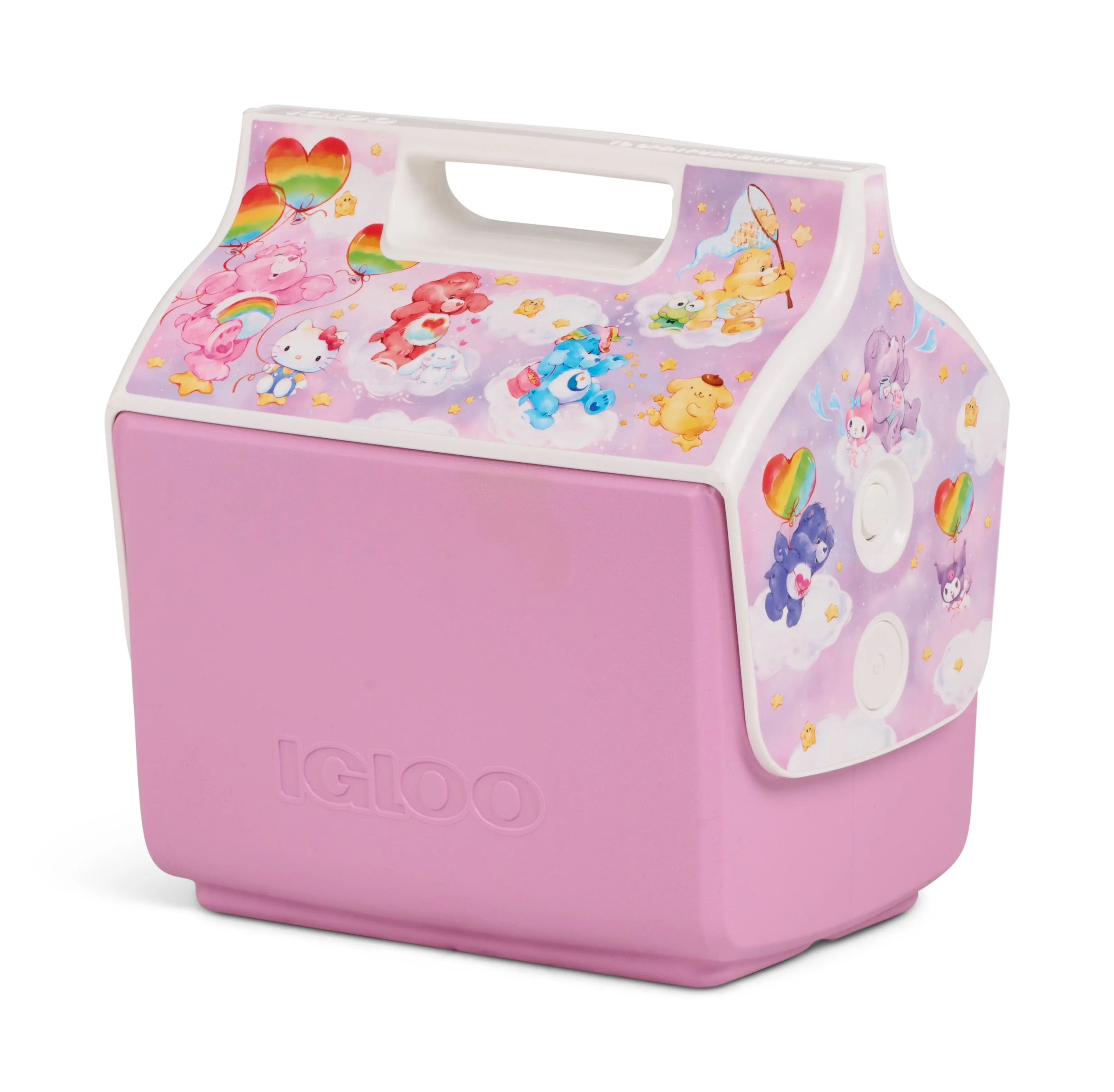 Hello Kitty and Friends x Care Bears Igloo Little Playmate 7 Qt Cooler SANRIO
