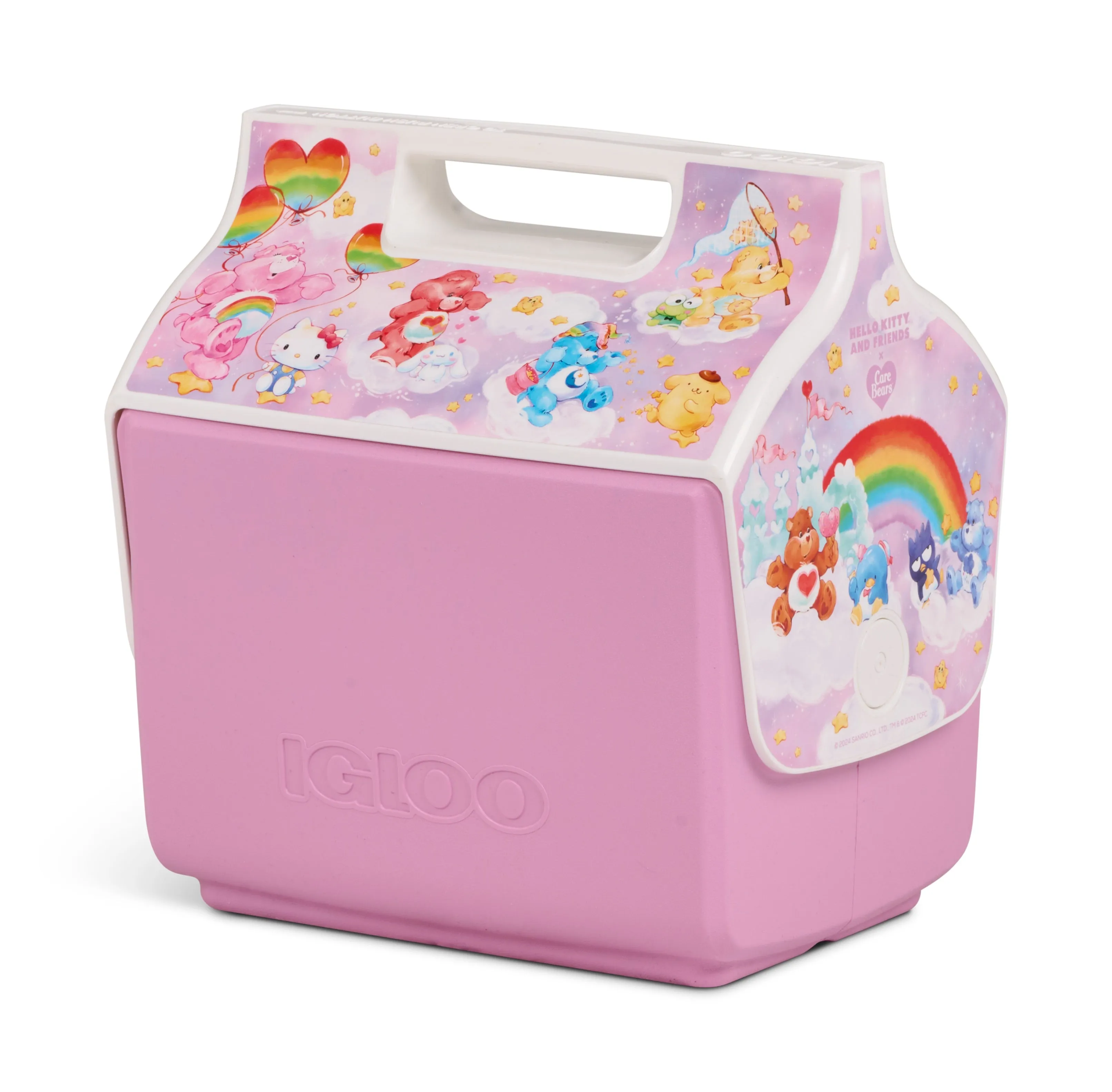 Hello Kitty and Friends x Care Bears Igloo Little Playmate 7 Qt Cooler SANRIO