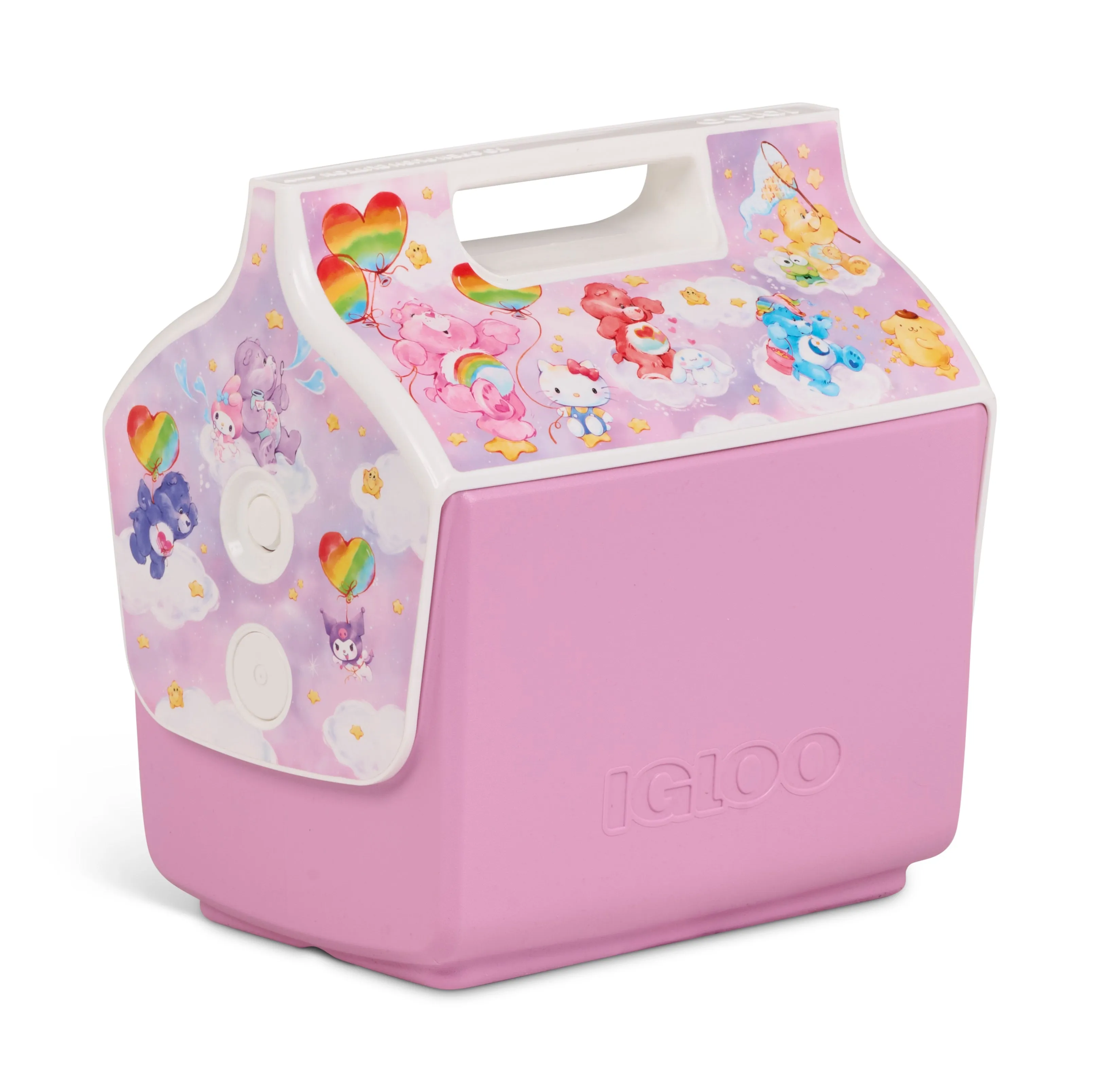 Hello Kitty and Friends x Care Bears Igloo Little Playmate 7 Qt Cooler SANRIO