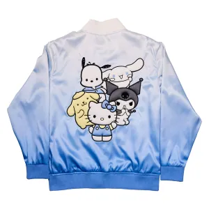 Hello Kitty and Friends x Loungefly Color Dip Satin Jacket SANRIO