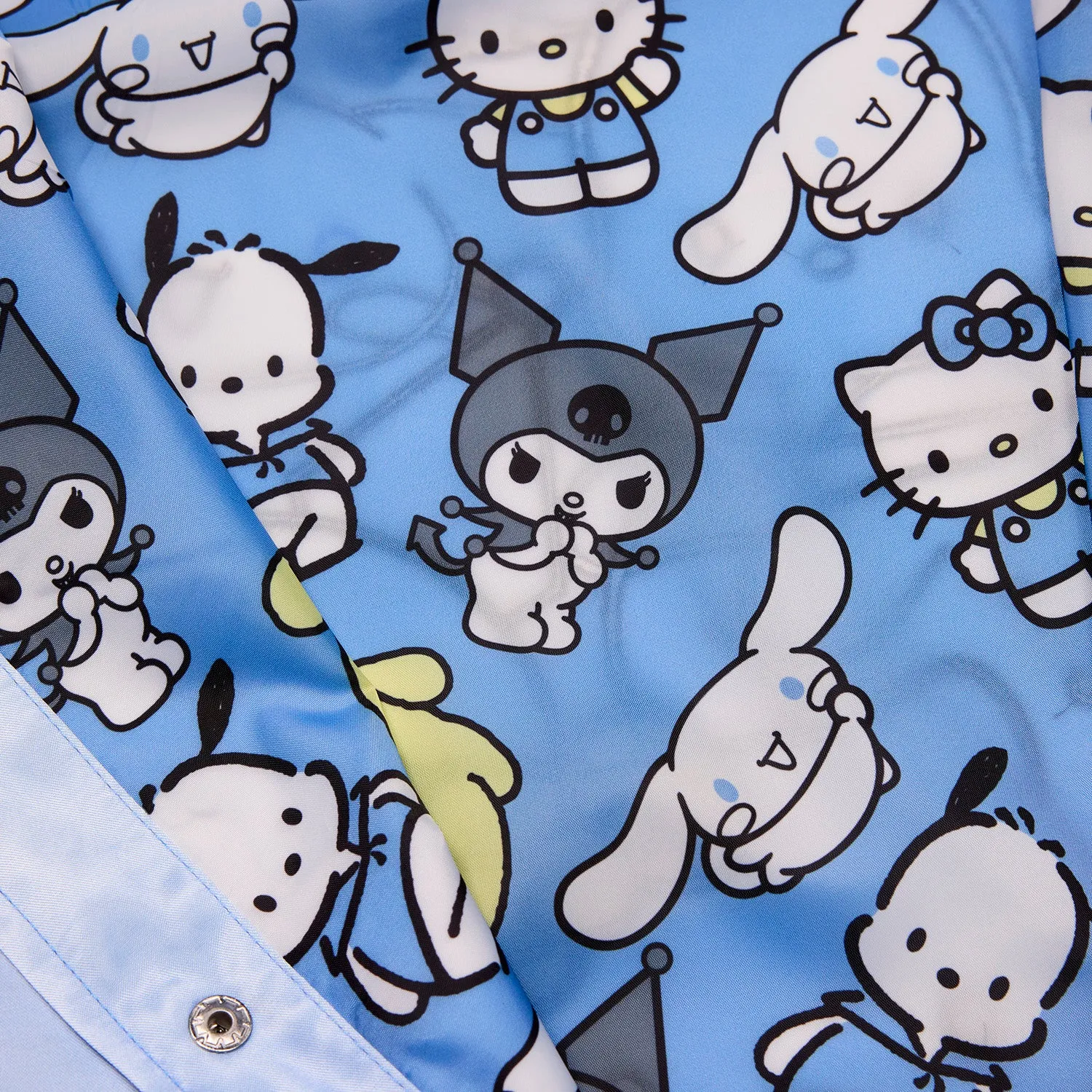 Hello Kitty and Friends x Loungefly Color Dip Satin Jacket SANRIO
