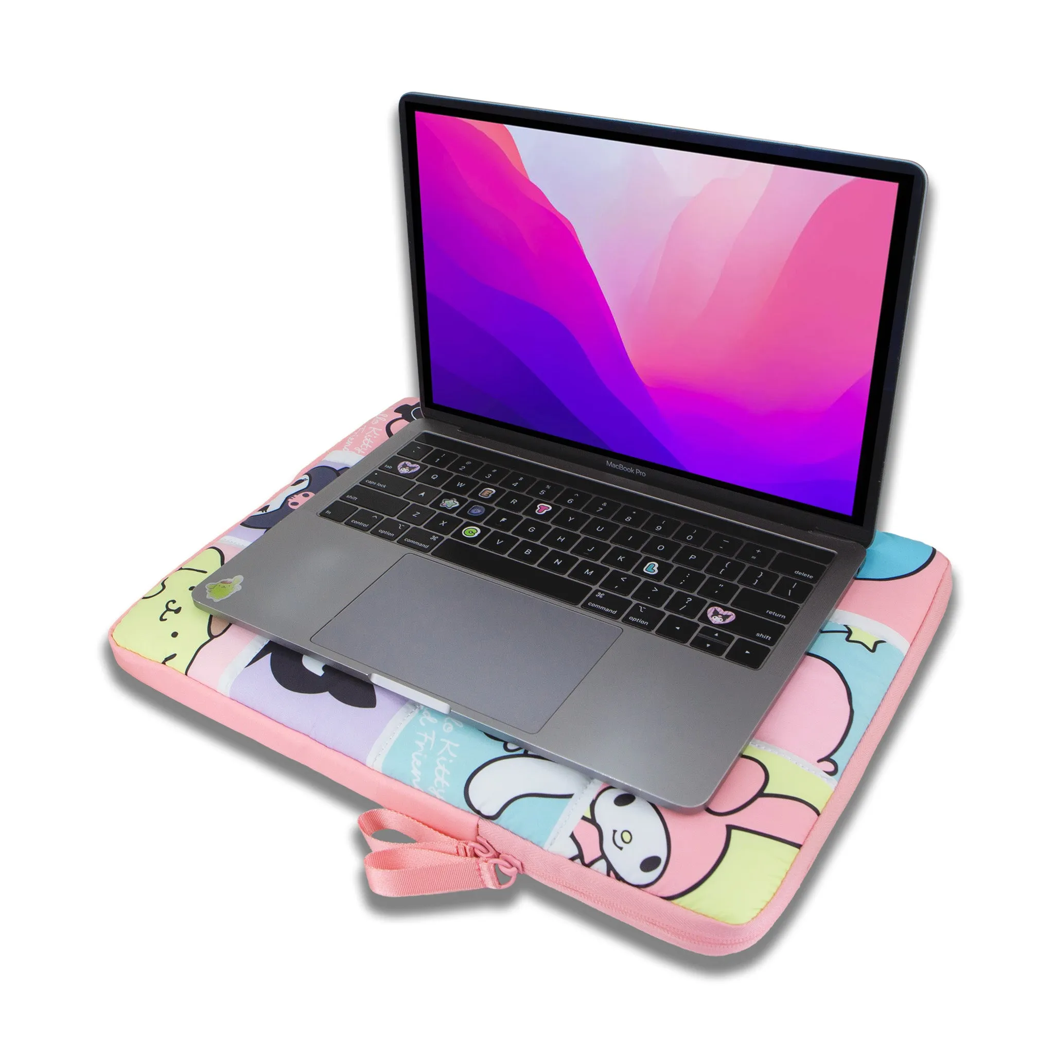 Hello Kitty and Friends x Sonix Grid Puffy Laptop Sleeve SANRIO
