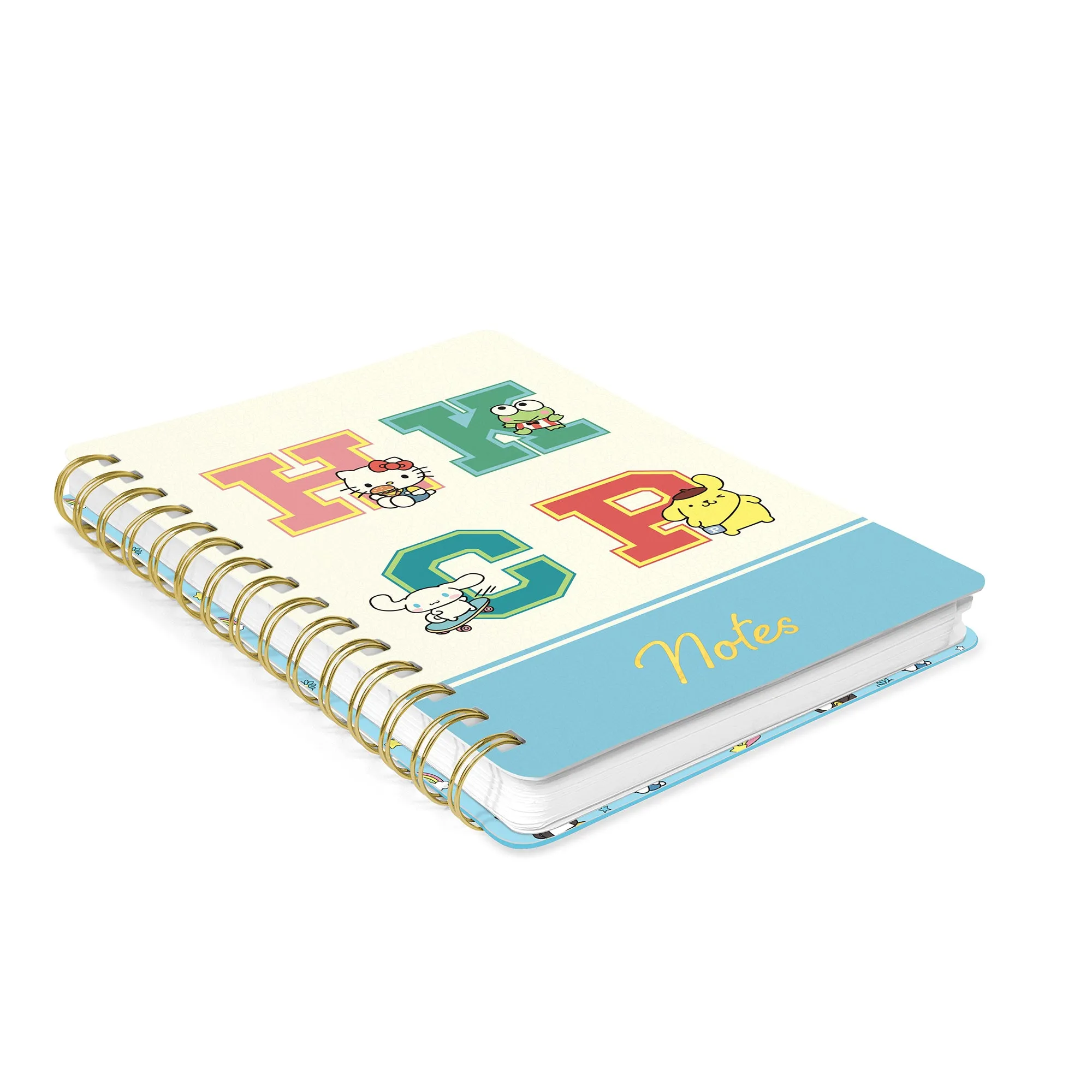 Hello Kitty and Friends x Studio Oh! College Letters Blue Agatha Notebook SANRIO