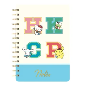 Hello Kitty and Friends x Studio Oh! College Letters Blue Agatha Notebook SANRIO