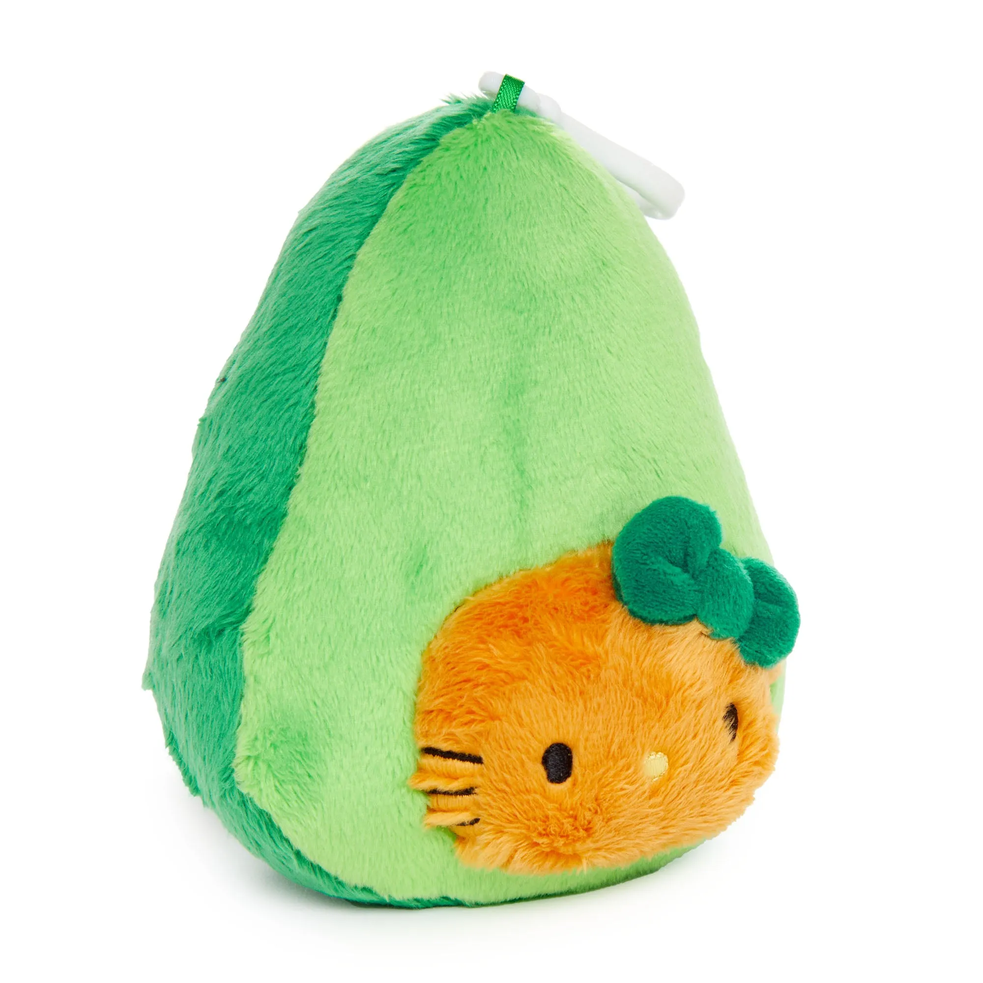 Hello Kitty Avocado Plush Mascot Clip (Fruit & Veggie Series) SANRIO