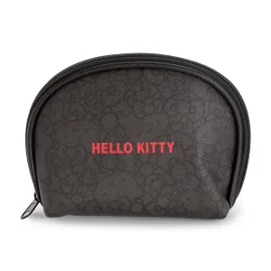 Hello Kitty Black Zipper Pouch (High Impact Series) SANRIO