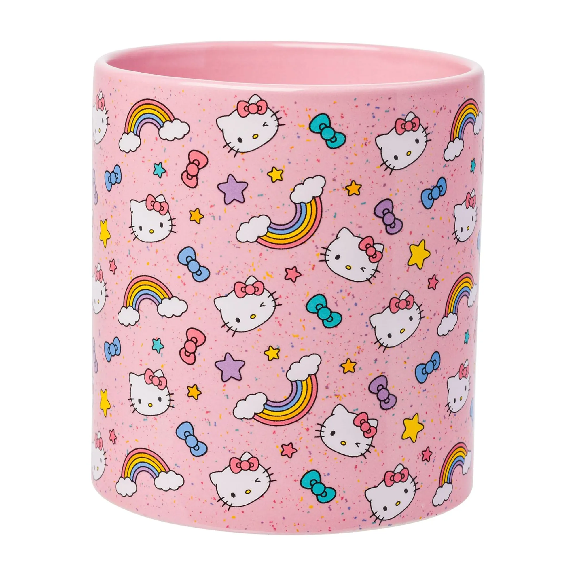 Hello Kitty Ceramic Mug (Stars, Bows, & Rainbows) SANRIO