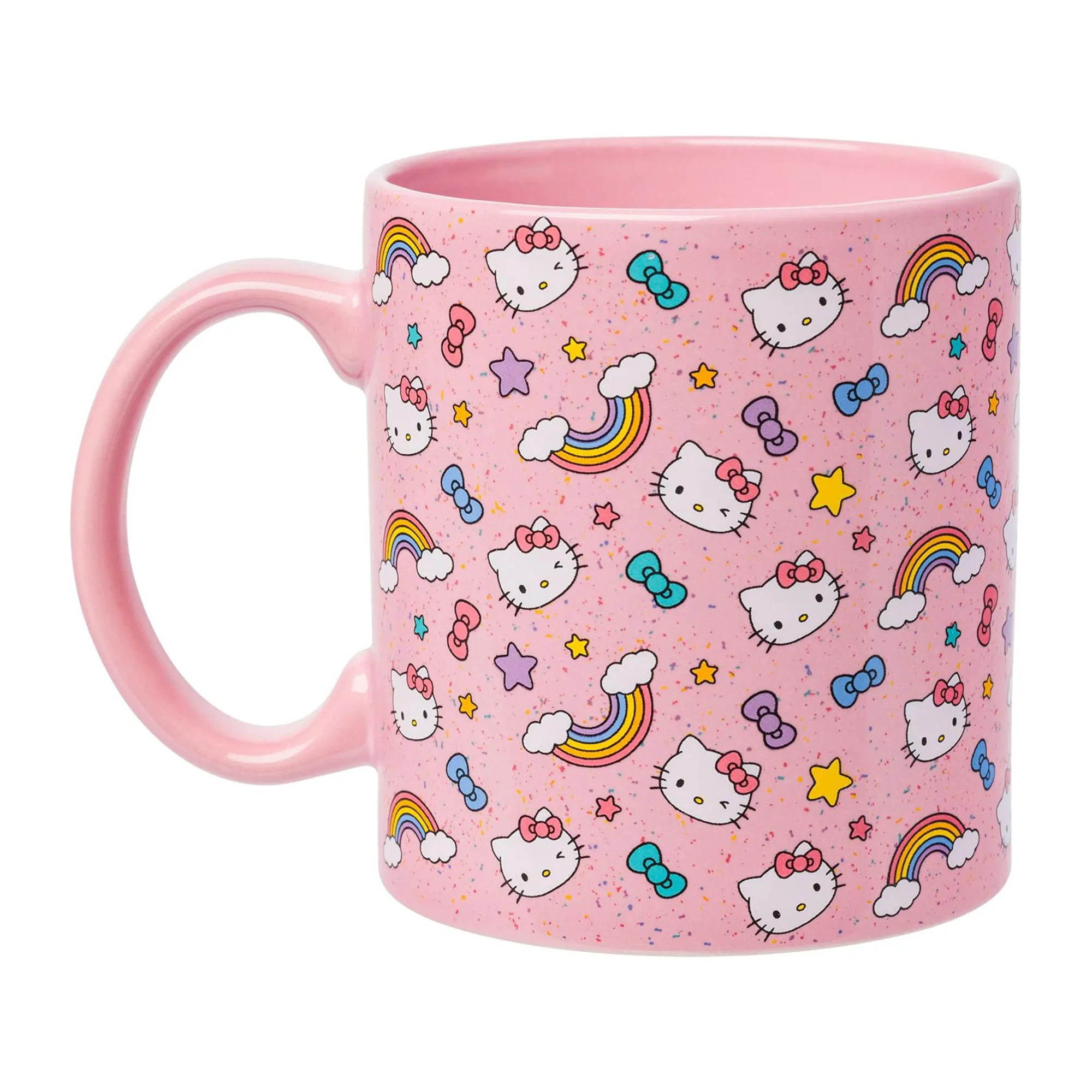 Hello Kitty Ceramic Mug (Stars, Bows, & Rainbows) SANRIO