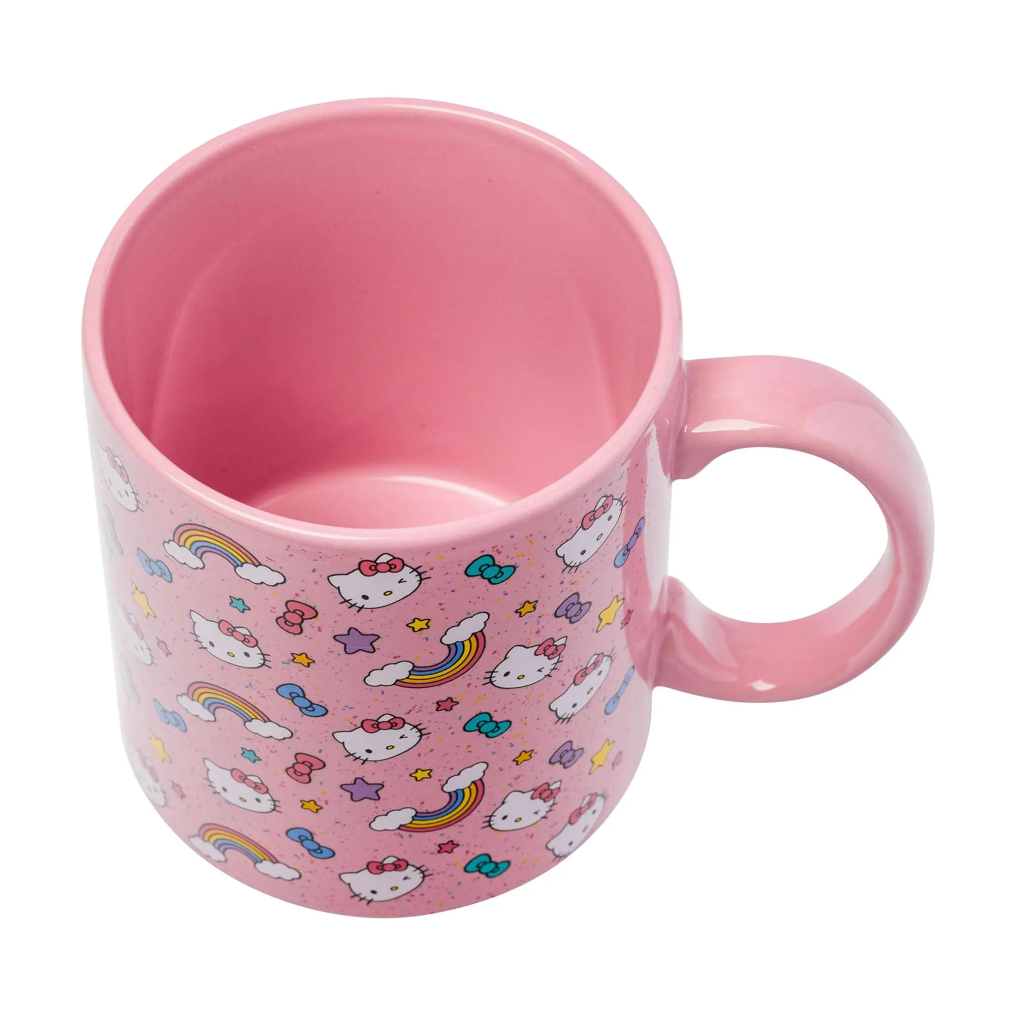 Hello Kitty Ceramic Mug (Stars, Bows, & Rainbows) SANRIO