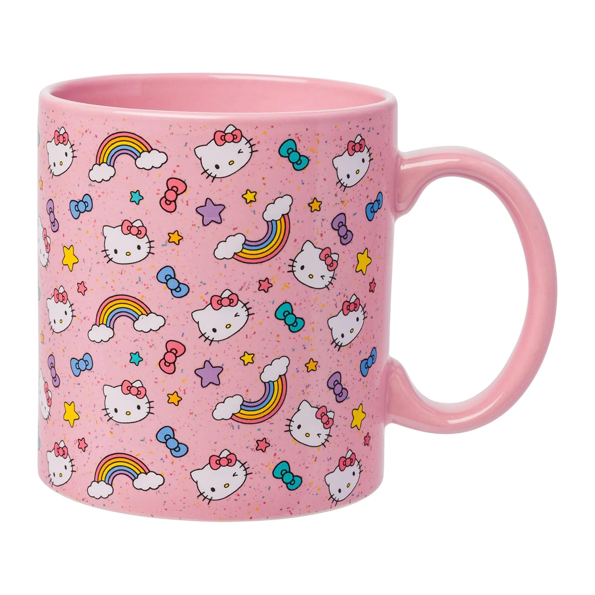 Hello Kitty Ceramic Mug (Stars, Bows, & Rainbows) SANRIO
