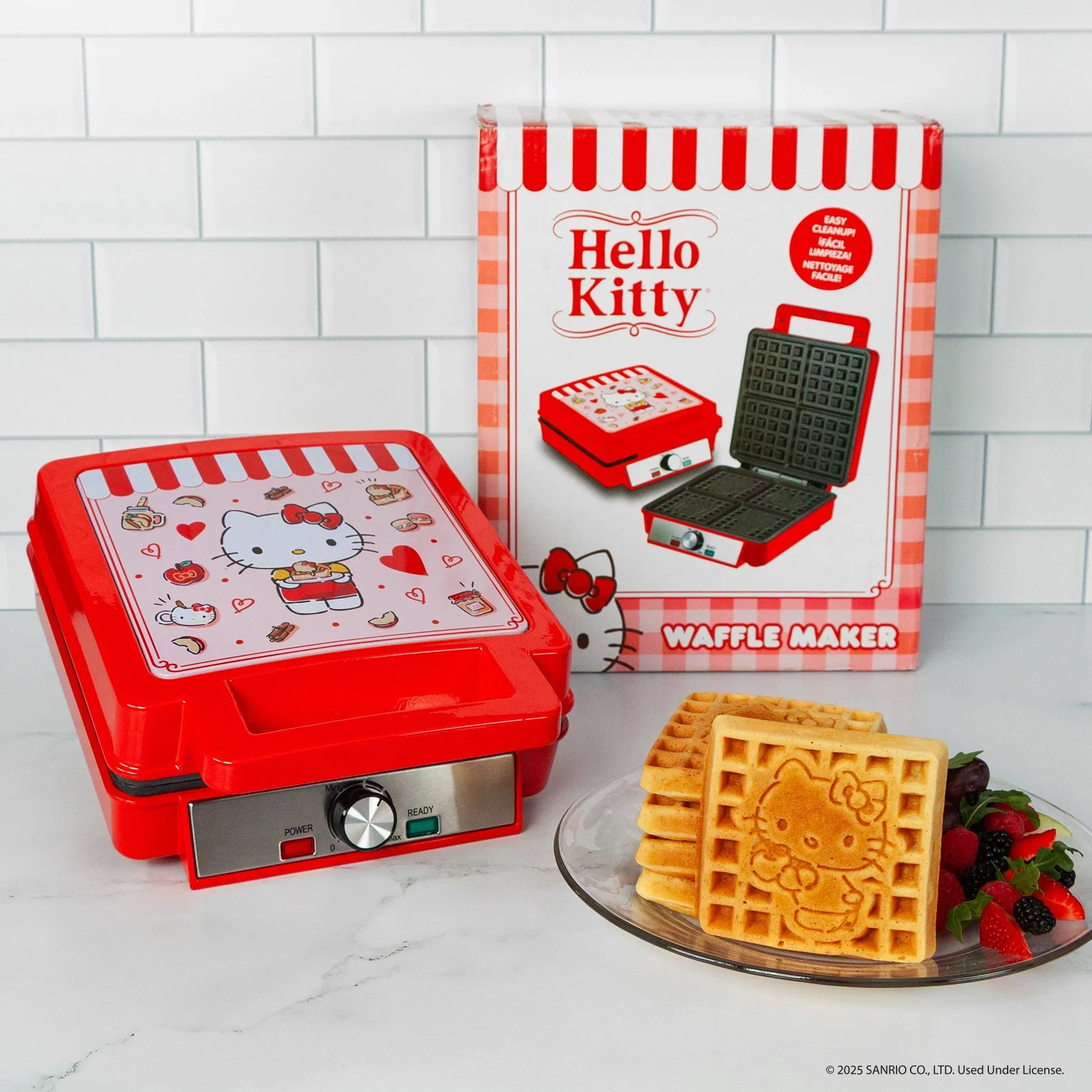Hello Kitty Deluxe Waffle Maker (Red) SANRIO