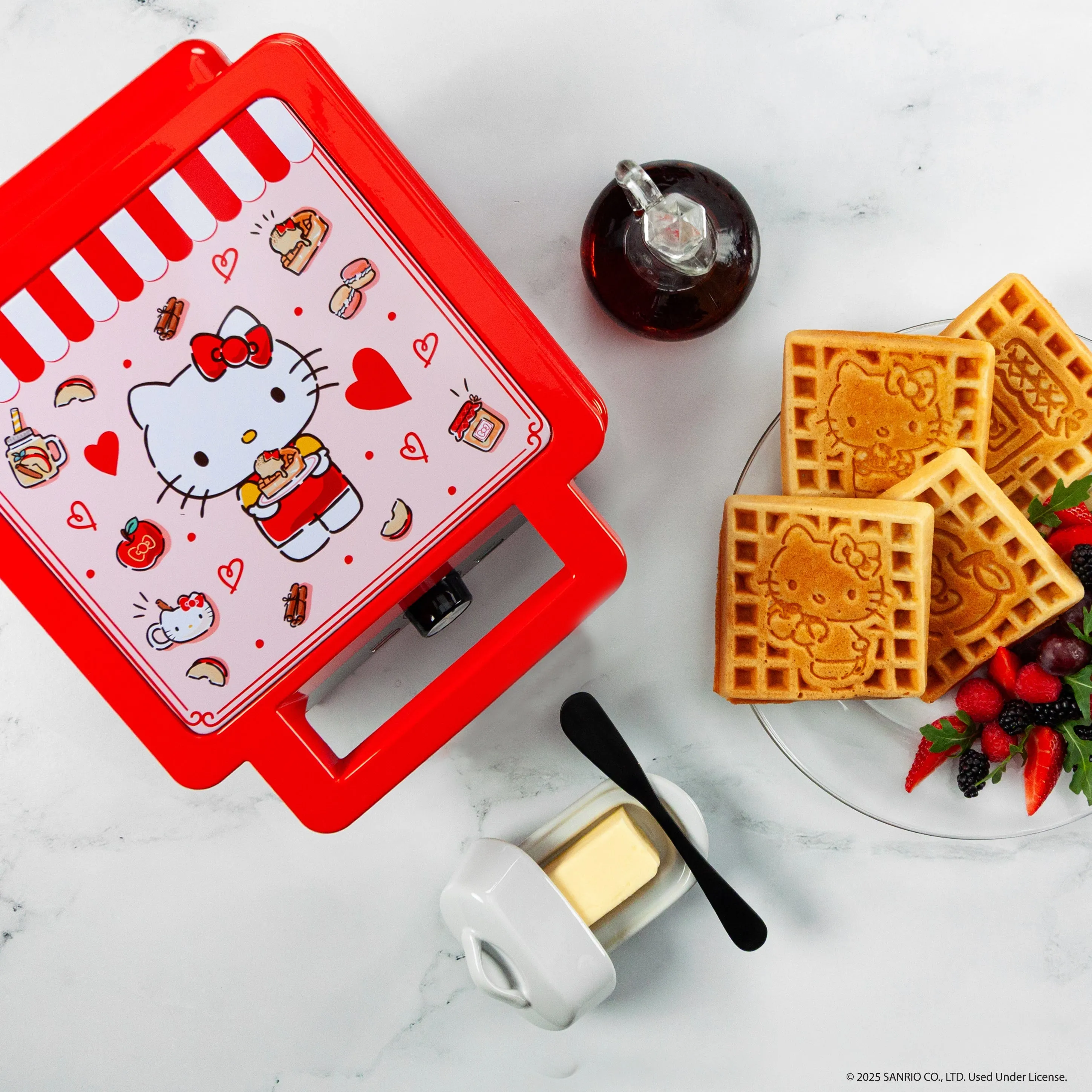 Hello Kitty Deluxe Waffle Maker (Red) SANRIO