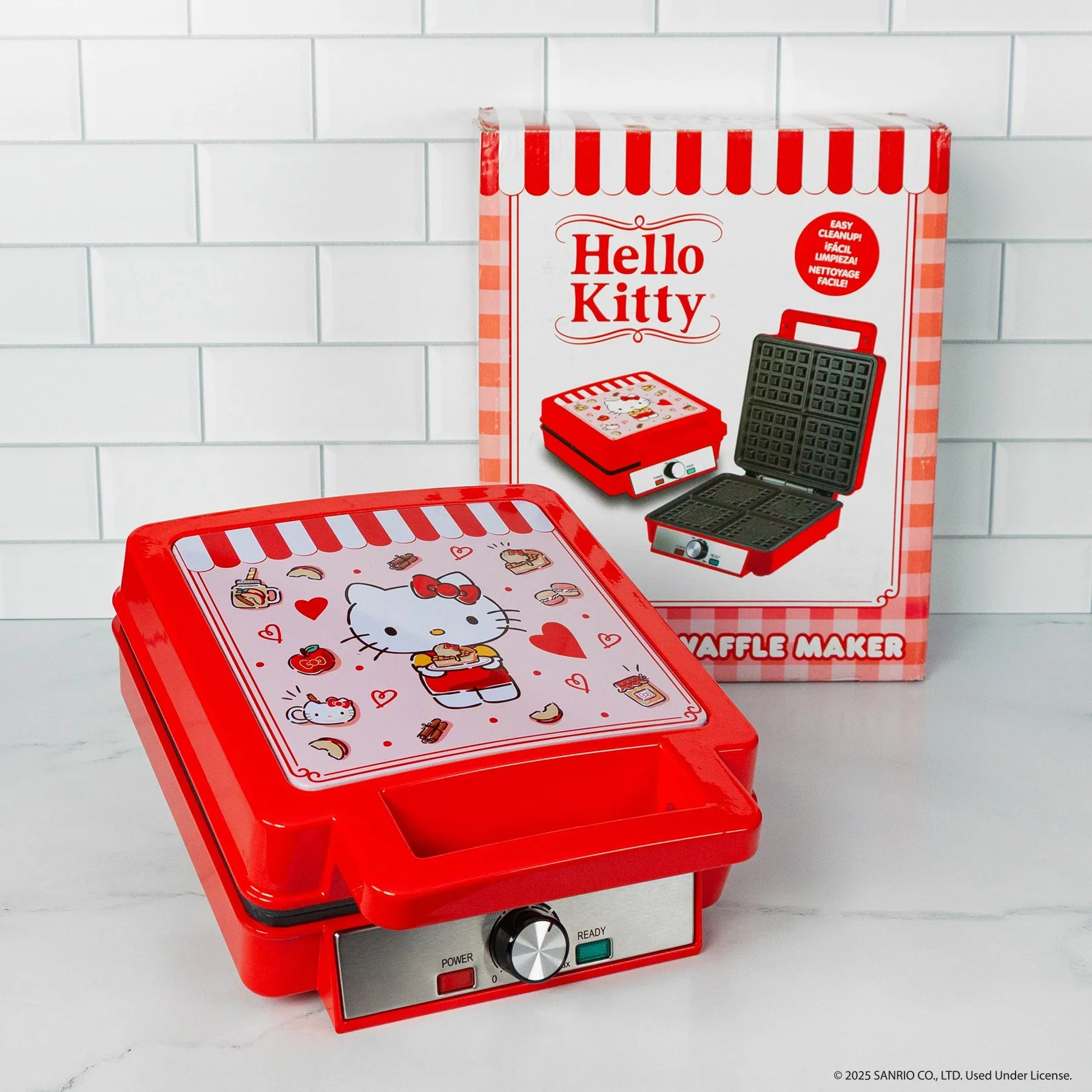 Hello Kitty Deluxe Waffle Maker (Red) SANRIO