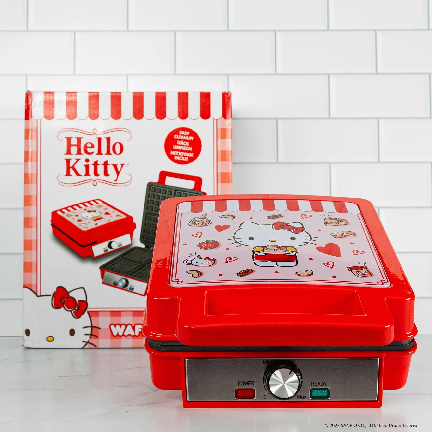 Hello Kitty Deluxe Waffle Maker (Red) SANRIO