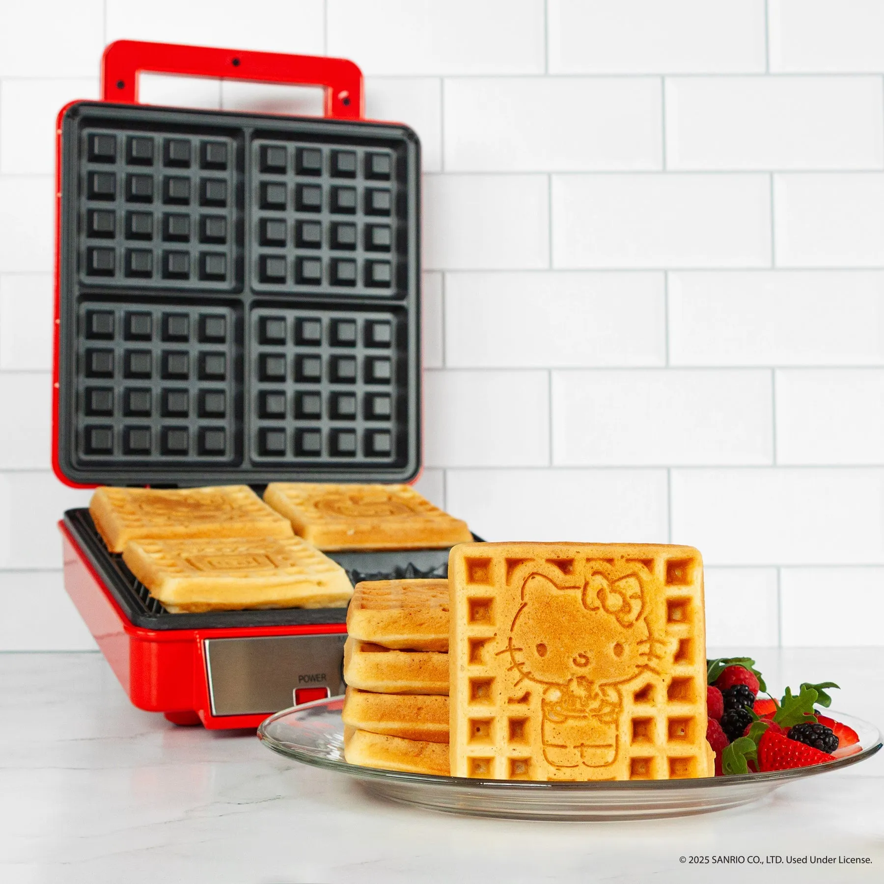 Hello Kitty Deluxe Waffle Maker (Red) SANRIO