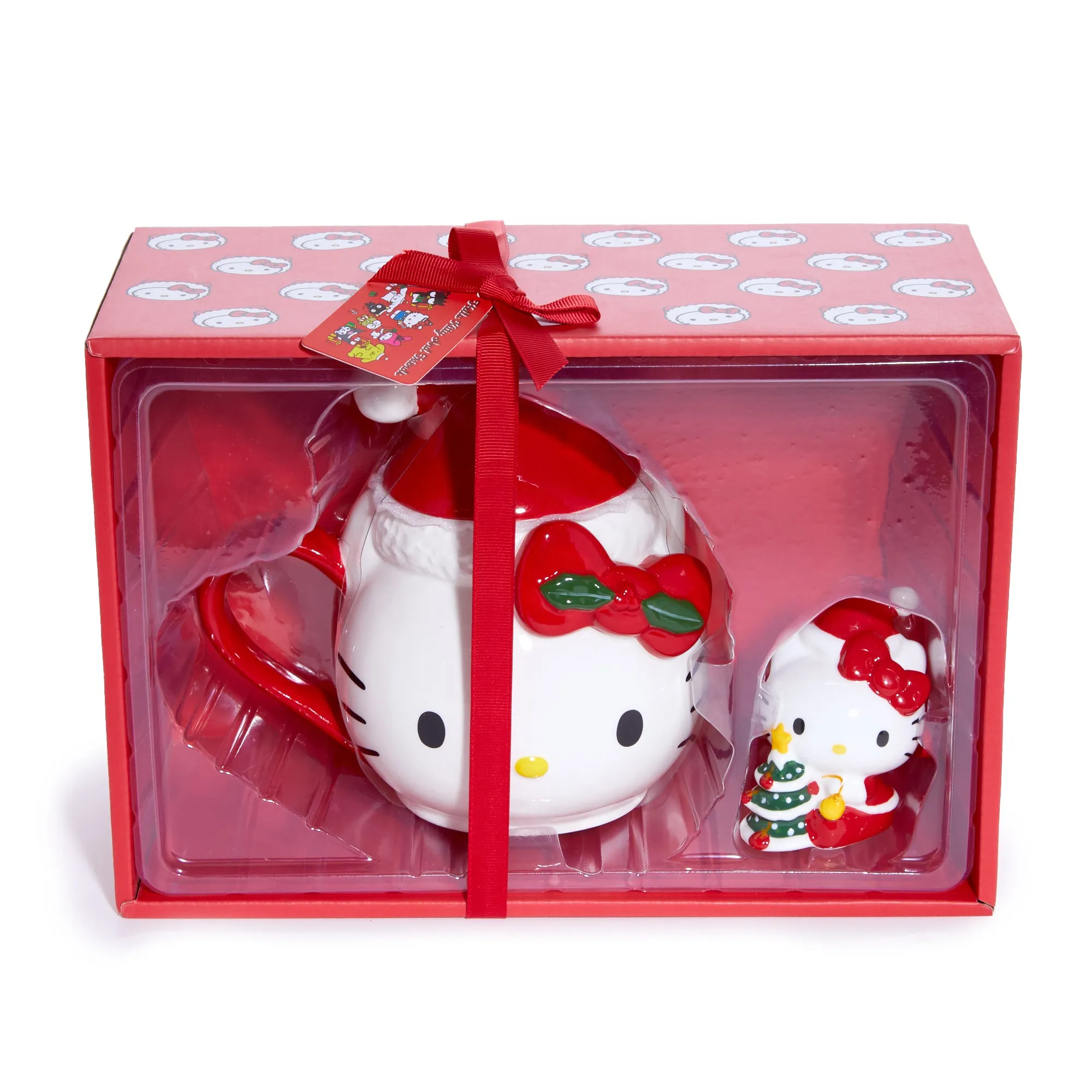 Hello Kitty Holiday Ceramic Mug and Figurine Gift Set SANRIO