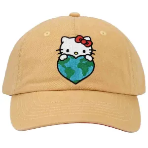 Hello Kitty I Love Earth Embroidered Hat SANRIO