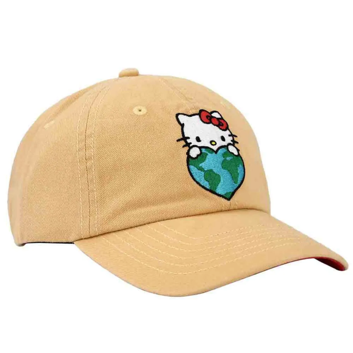 Hello Kitty I Love Earth Embroidered Hat SANRIO