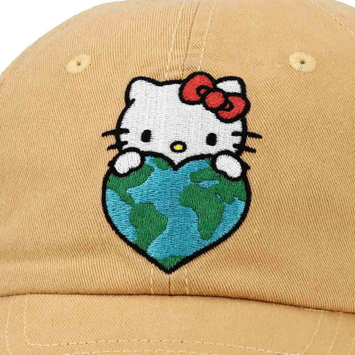 Hello Kitty I Love Earth Embroidered Hat SANRIO