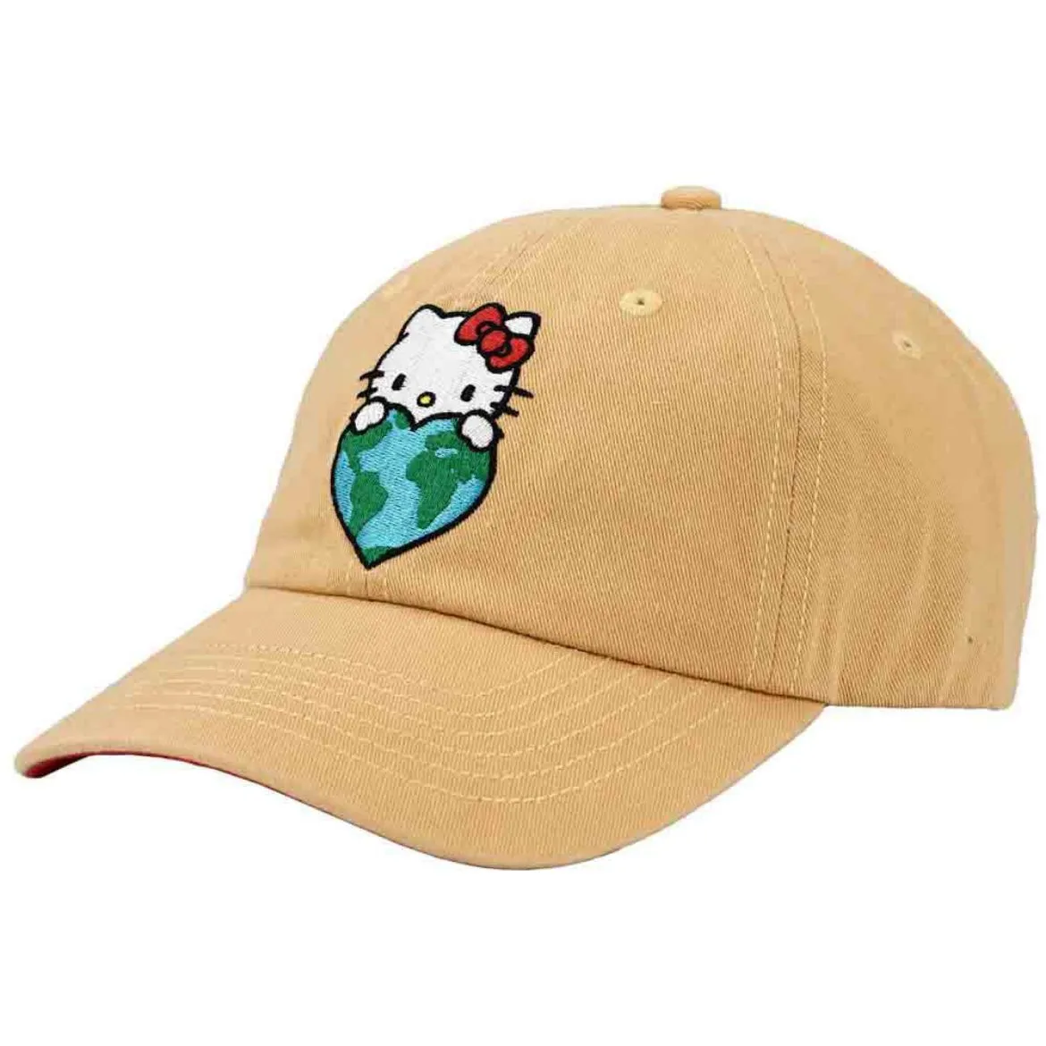 Hello Kitty I Love Earth Embroidered Hat SANRIO