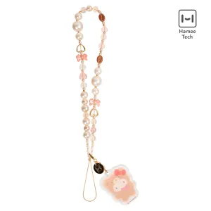 Hello Kitty Latte Bear Beaded Charm Mobile Phone Wrist Strap SANRIO