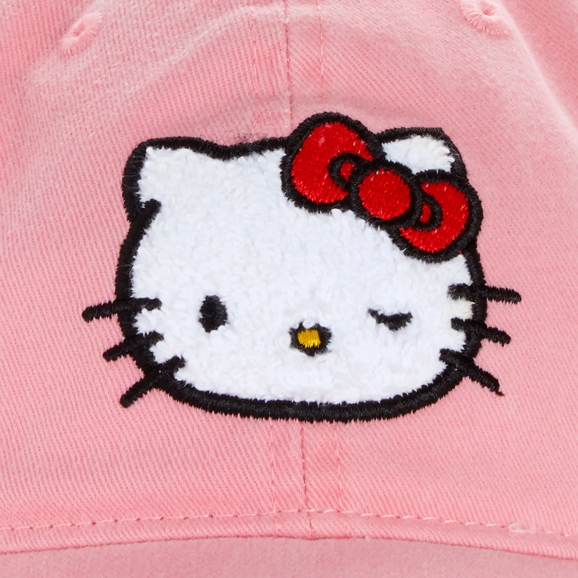 Hello Kitty Retro Pigment Wash Cap (Pink) SANRIO