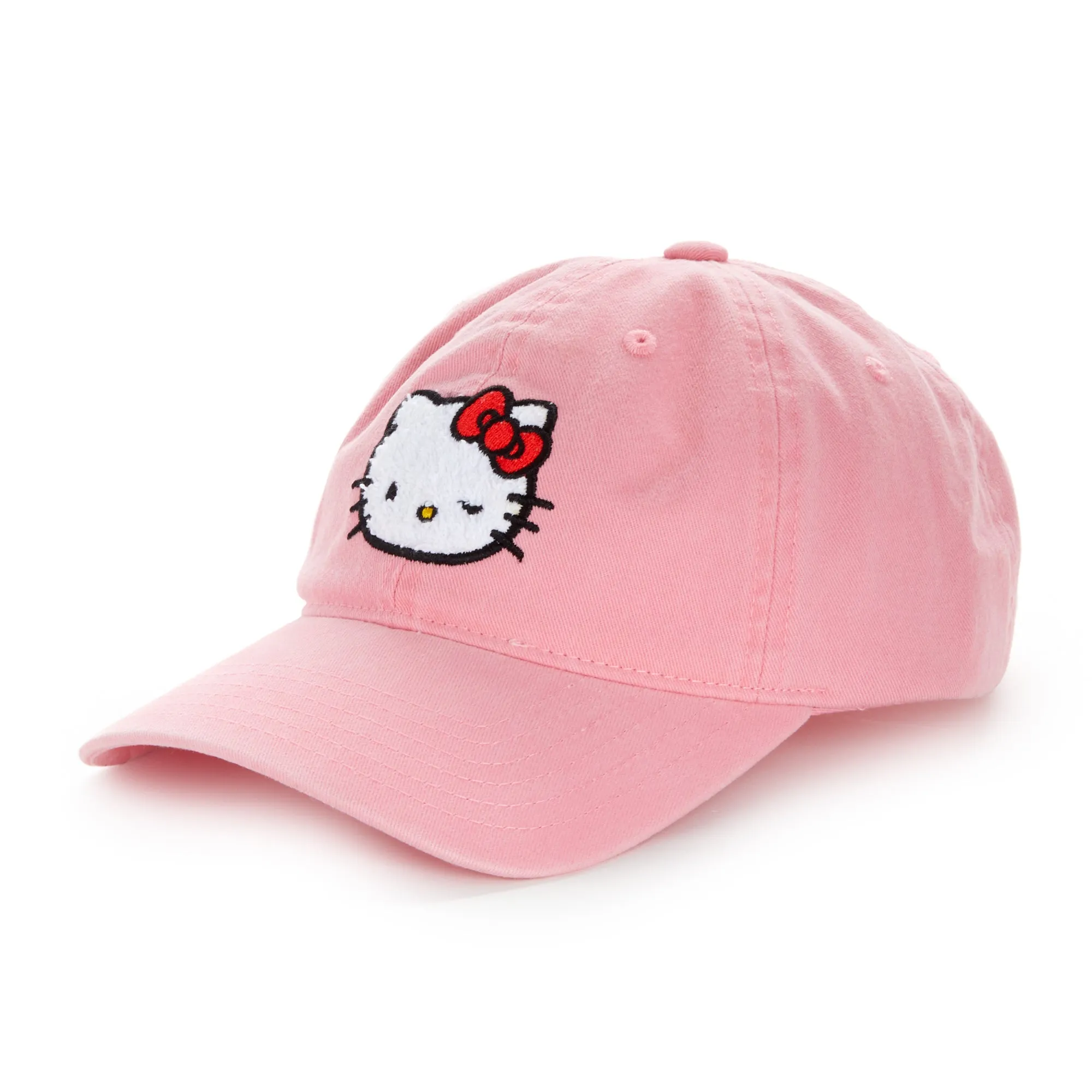 Hello Kitty Retro Pigment Wash Cap (Pink) SANRIO