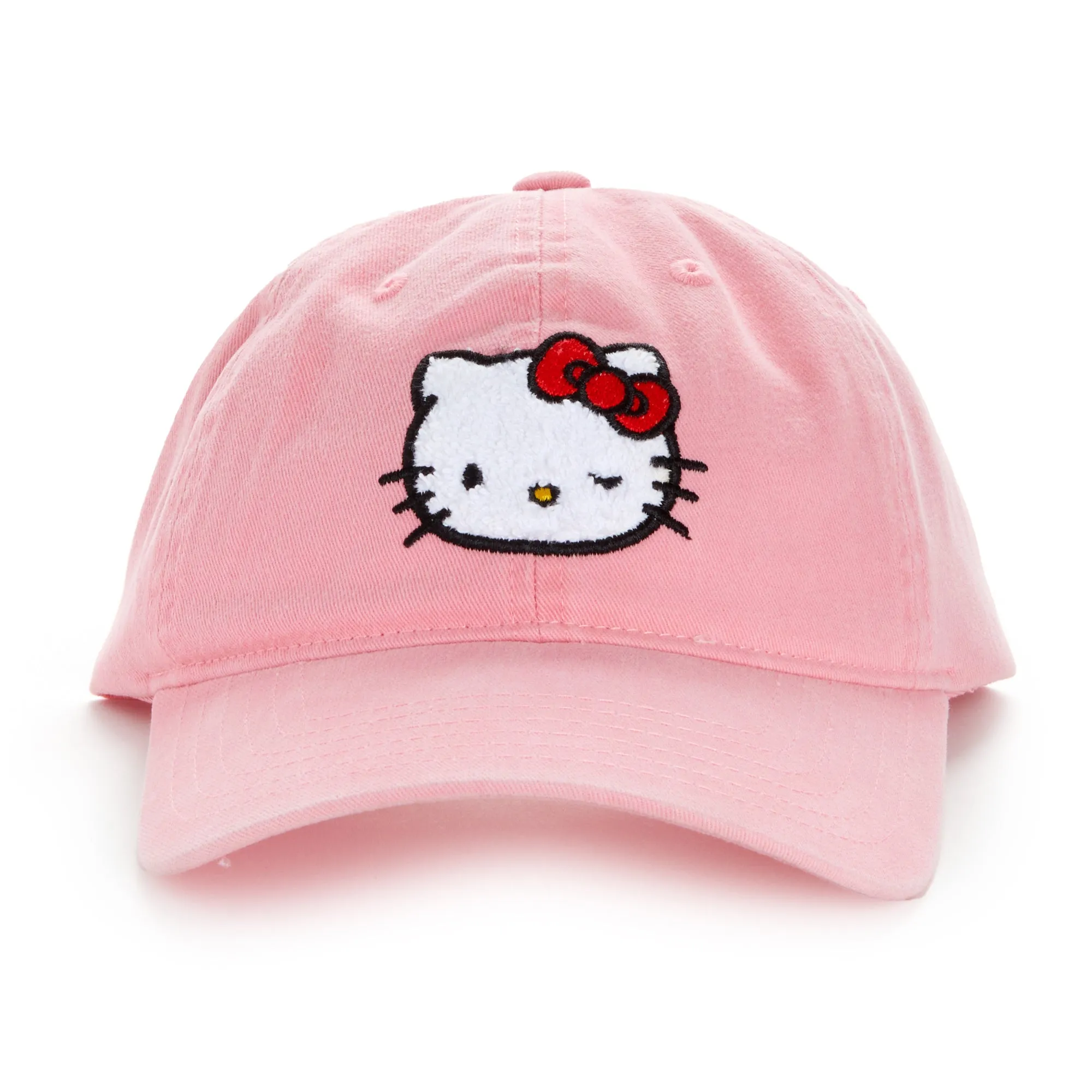 Hello Kitty Retro Pigment Wash Cap (Pink) SANRIO