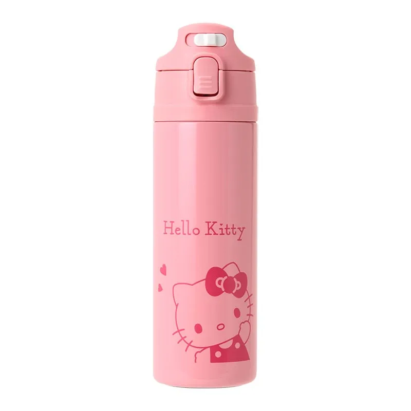 Hello Kitty Stainless Steel Water Bottle with Neoprene Carrier SANRIO